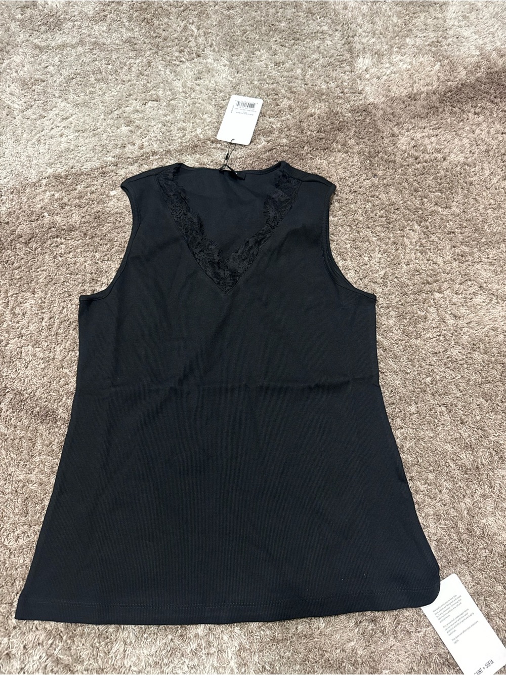 Saint + Sofia Andie V Neck Vest
